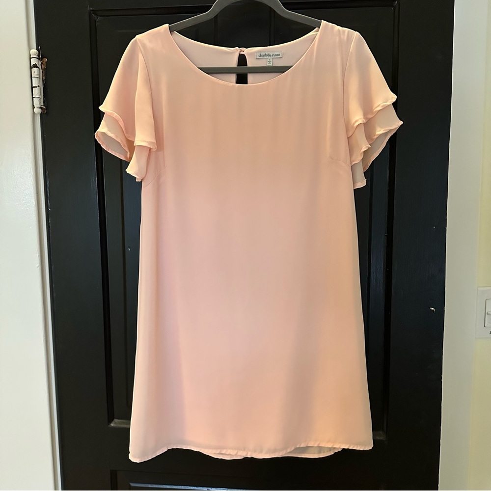 Charlotte Russe Blush Pink Dress